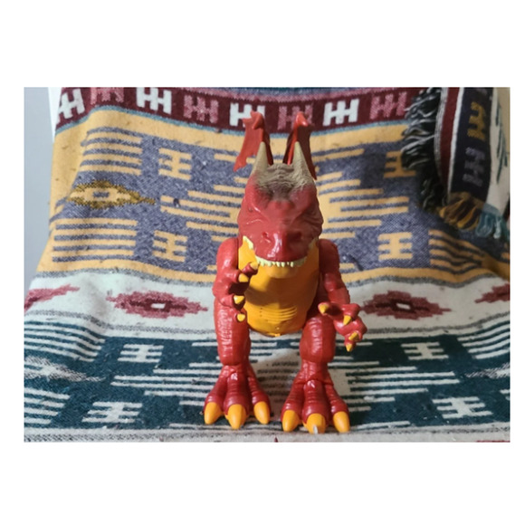 Dragon Red & Yellow Tested & Moves & Noise - Picture 3 of 4